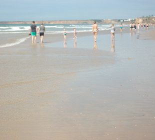 Strand so weit das Auge reicht