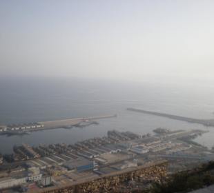 Widok na Agadir z góry Kasbah