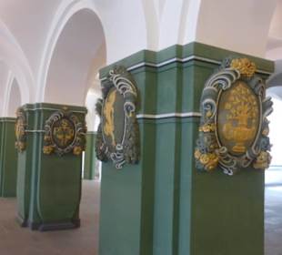 Im Neuen Rathaus von Dresden