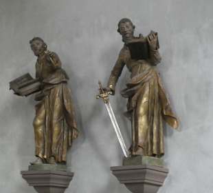 Petrus und Paulus in der Kirche St. Peter und Paul
