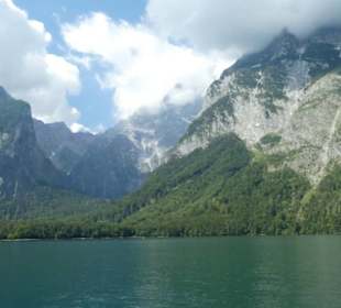 Schöne Schifffahrt über den Königssee