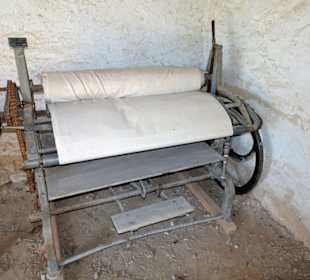 Mangelstation in einem Bauernhaus