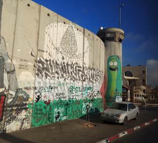 Mauer durch Bethlehem