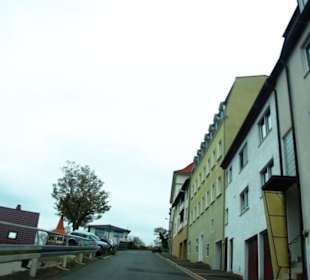Erste Anstieg zur Burg