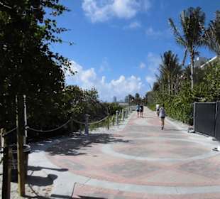 Blick auf die Promenade