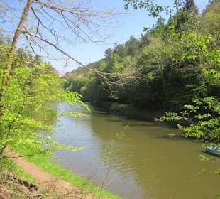 Am Paddelweiher in Hauenstein