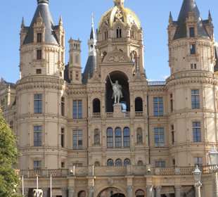 Hauptportal Schloss Schwerin