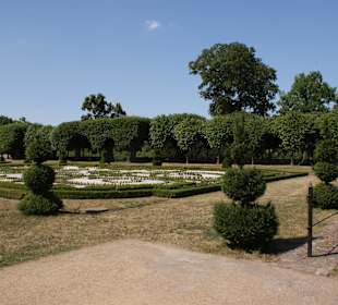 Barockgarten vom Schloss Hundisburg