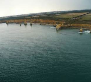 12 Apostel vom Helikopter aus