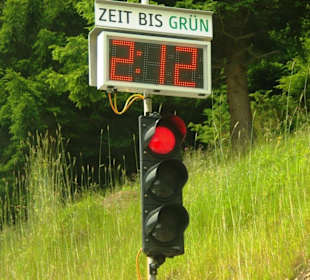 Felbertauern mit Zeitanzeige
