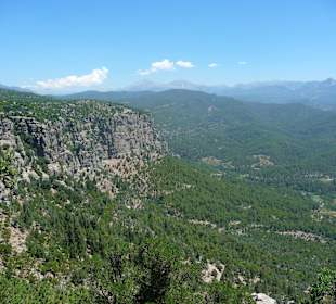 Aussicht auf die Taurusgipfel