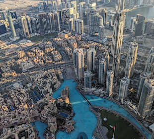 Blick vom Burj Khalifa 