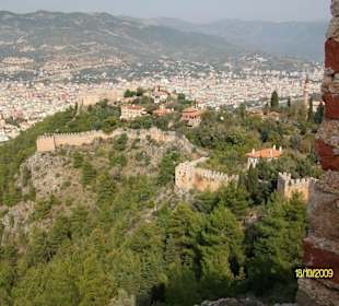 Blick über Alanya