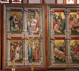Detail Flügelaltar
