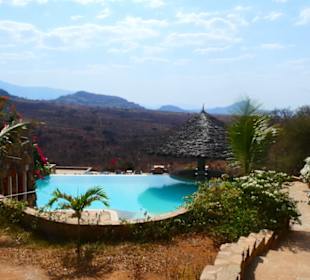 Der Pool der Lodge war der Hammer !