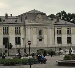 Plac Szczepański latem