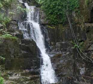 Wasserfall im Hochland