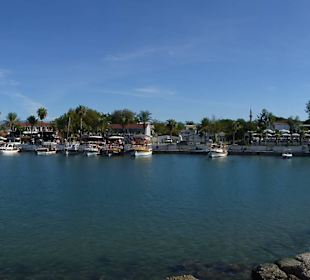 Panorama vom Hafen von Side