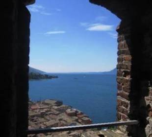 Ausblick während des Turmaufstiegs