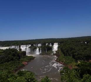 Wasserfälle von Iguazu. Ein Weltwunder