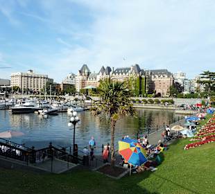 Victoria’s Inner Harbour mit The Fairmont Empress