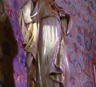 Ermita de San Telmo: bei der Innenbesichtigung