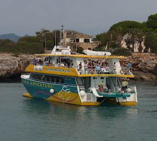 Ausflug mit dem Glasbodenkatamaran