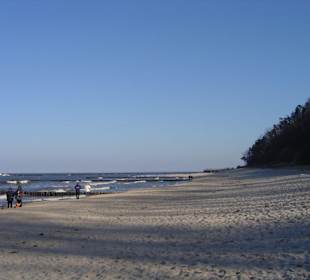 Blick auf den Strand
