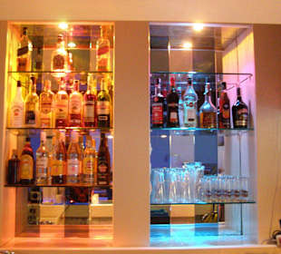 Die Bar auch mal von innen