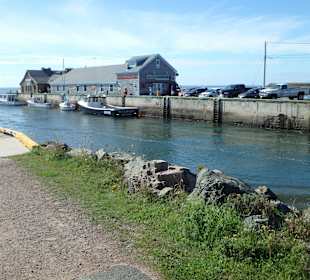 Der kleine Fischereihafen von Victoria