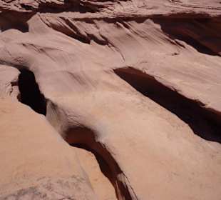 Warten bis die Vortruppe raus ist 