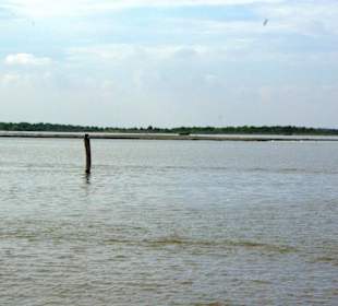 Am Ende von Bibione Yachthafengebiet