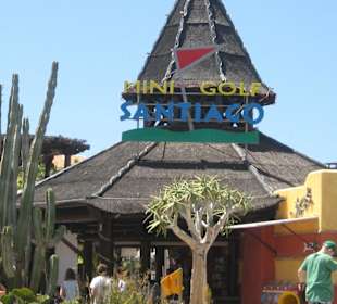 Nette Minigolfanlage