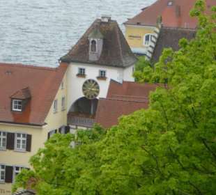 Blick vom Schlossgarten zur Unterstadt