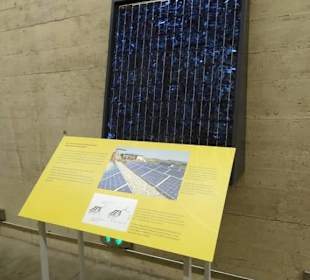 Info-Station im Besucherstollen