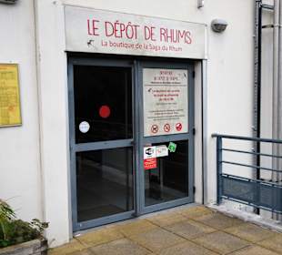 Ausgang aus dem Verkaufsraum des Museums