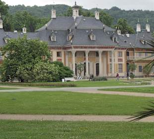 Blick auf das Bergpalais