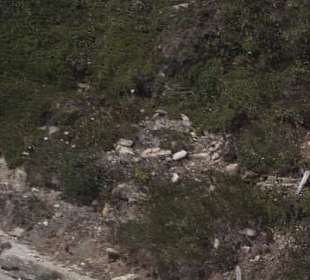 Blick nach unten mal