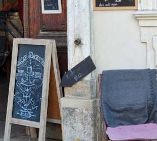 Auch draußen Sitzen