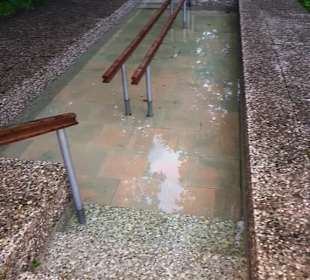 Wassertreten in Kurpark
