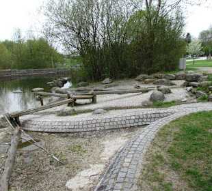 Wasserspaß für die Kleinen am Roccopark