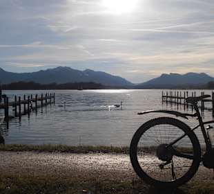 Radtour am Chiemsee