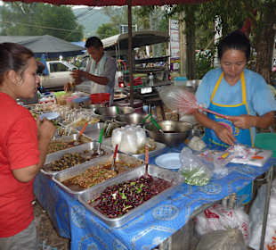 Markttag neben Hotel