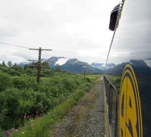 Auf den Weg zu den Gletschern