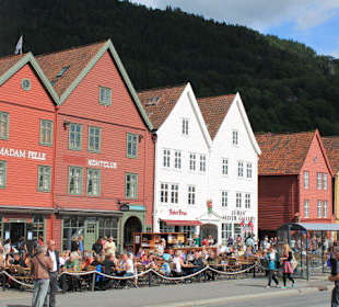 Bergen - Hanseviertel Bryggen