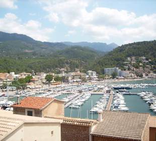 Hafen von oben