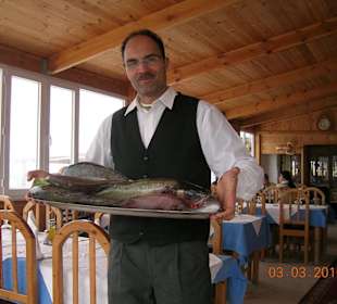 Frisch Fisch im Restaurant La Daurade