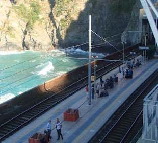 Der Bahnhof am Meer
