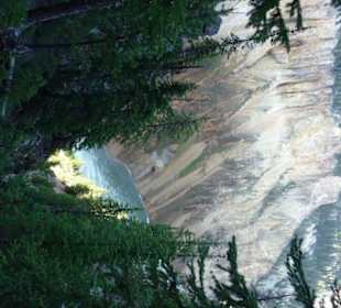 Fluss nach Lower Falls