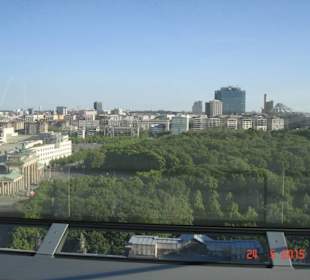 Widok na Berlin -Tiergarten 